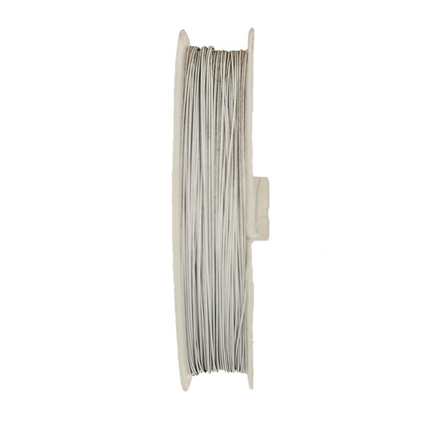Nylon-coated Stainless Steel Tiger Tail Wire White 0.45mm 40m Roll 183297 2