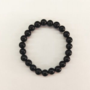 Obsidian 8mm Bead Stretchy Bracelet