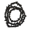 Obsidian Chip Beads 240124 Obsidian Chip Beads