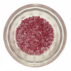 Opaque Cadillac Red luster Delica Seed Beads Size 11