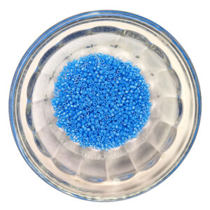 Opaque Capri Blue Delica Seed Beads Size 11