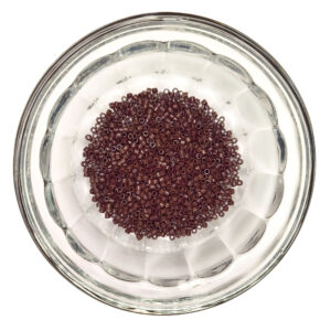 Opaque Chocolate Brown Delica Seed Beads Size 11