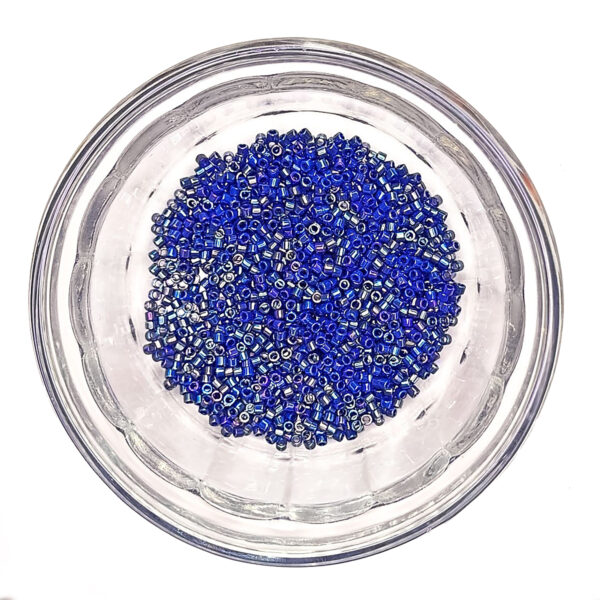 Opaque Royal Blue Luster Delica Seed Beads Size 11 184216