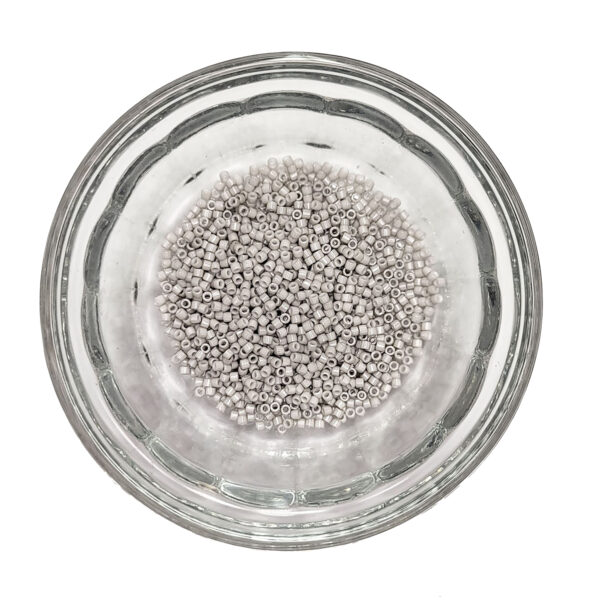 Opaque Soft Grey Duracoat Delica Seed Beads Size 11 184366