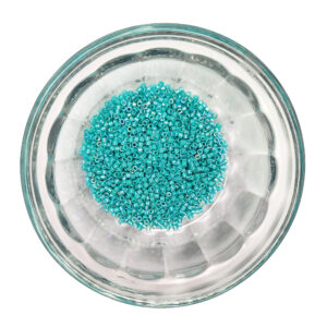 Opaque Turquoise AB Delica Seed Beads Size 11
