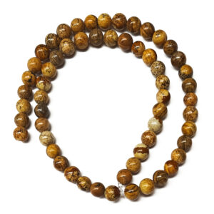 Picture Jasper 6mm Beads