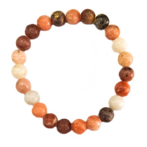 Plum Blossom Jade 8mm Bracelet