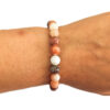 Plum Blossom Jade 8mm Bracelet 70952 2 Plum Blossom Jade 8mm Bracelet 70952 2