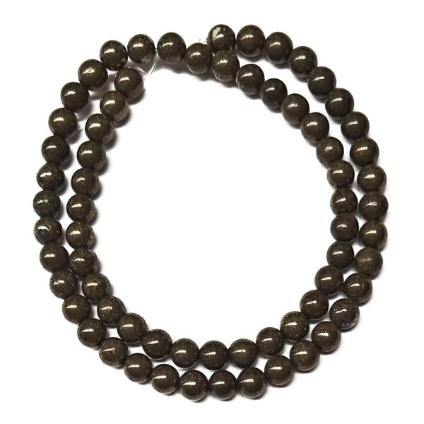 Pyrite 6mm Beads 240459 Pyrite 6mm Beads