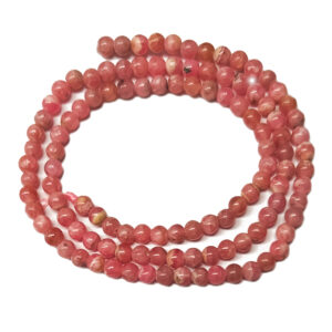 Rhodochrosite 4mm Beads