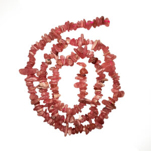 Rhodochrosite Chip Beads