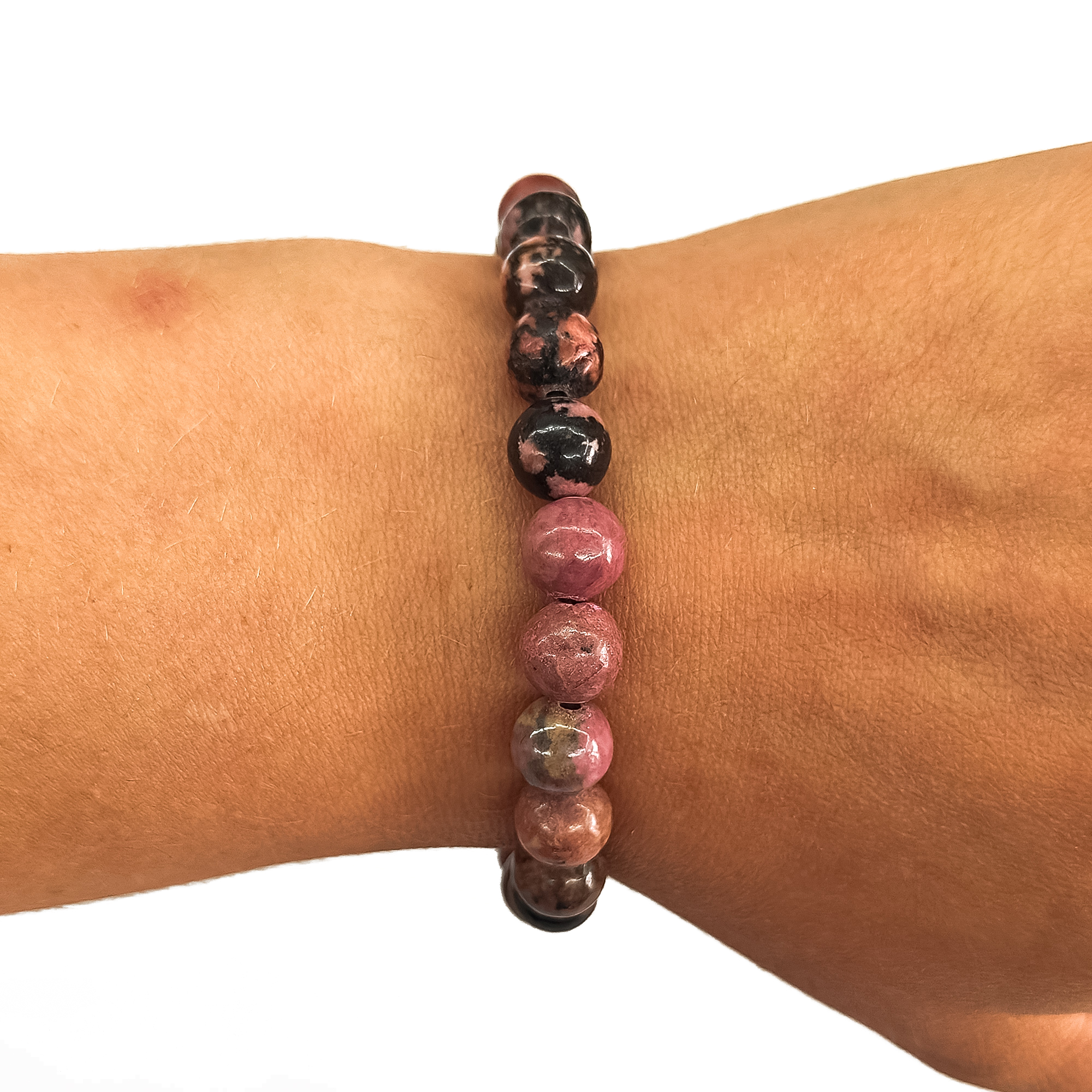 Rhodonite 8mm Bracelet 70874 1
