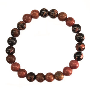 Rhodonite 8mm Stretch Bracelet
