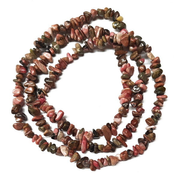 Rhodonite Chip Beads