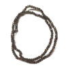 Rondelle 3x2mm AB Plated Dark Grey Beads 180489