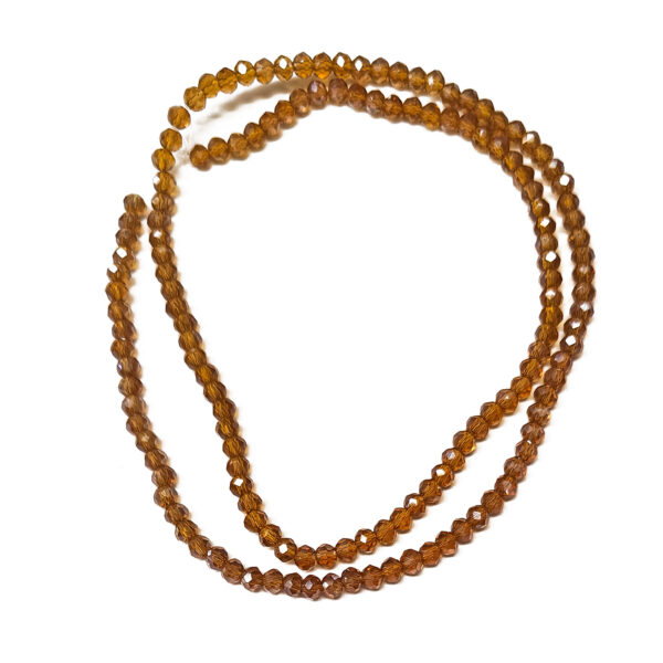 Rondelle 3x2mm Peru AB Plated Beads 2 180422