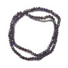 Rondelle 4x3mm Dark Violet Half Plate 180397