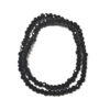 Rondelle 4x3mm Opaque Black 180418
