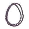 Rondelle 4x3mm Violet Half Plated 180399