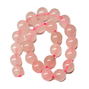 Rose Quartz 8mm Beads Short Line