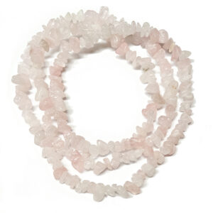Rose Quartz Chip Beads