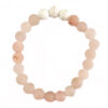 Rose Quartz Lava 8mm Bracelet 70912 1 Rose Quartz Lava 8mm Bracelet 70912 1