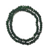 Round Faceted 4mm Green Translucent 180430