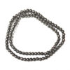 Round Faceted 6mm Platinum Plated 180469