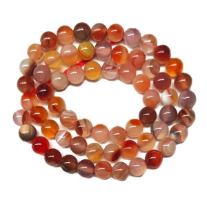 Sardonyx Grade A 6mm Beads