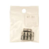 Silver Brass Screw Clasps 180358