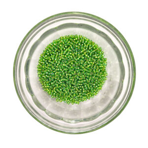Silverlined Chartreuse AB Size 11 Container