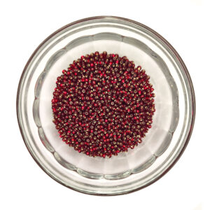 Silverlined Dark Red size 11 container
