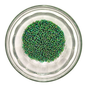 Silverlined Rainbow Emerald size 11 container