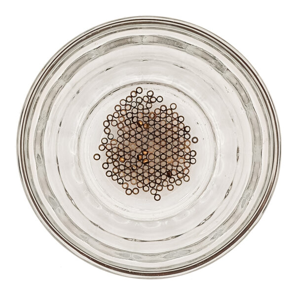 Solid Brass 2mm Crimp Beads 160091