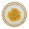 Spacer beads alloy golden cubes 4mm 160117