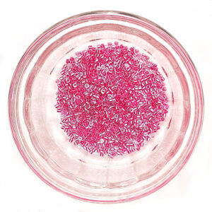 Sparkling Rose Line Crystal sz11