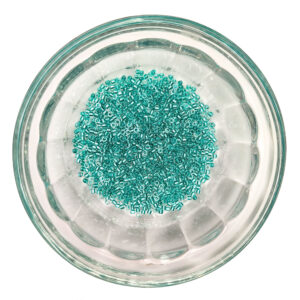Sparkling Turquoise Lined Crystal Delica Seed Beads Size 11