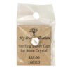 Sterling Silver Cap for 8mm Crystal 160113
