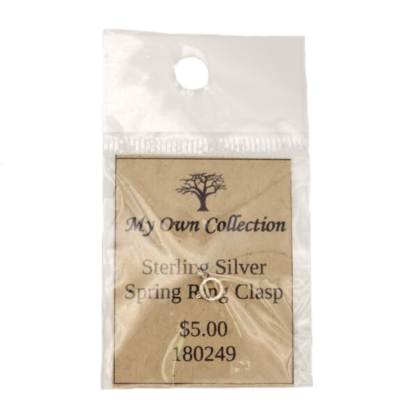 Sterling Silver Spring Ring Clasp 180249