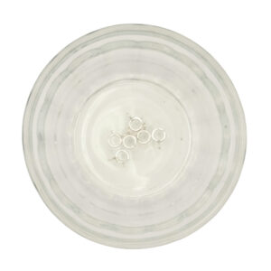 Sterling Silver Spring Ring Clasps 6 Pack
