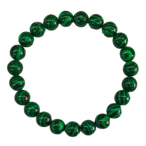 Synthetic Malachite 8mm Bracelet