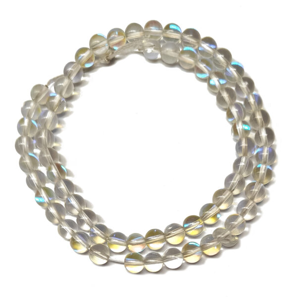Synthetic Moonstone 6mm Clear 240324