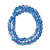 Synthetic Moonstone 6mm Frost Dark Blue 241675