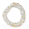 Synthetic Moonstone 6mm Frosted 240301