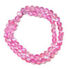 Synthetic Moonstone 6mm Frosted Light Pink 241673