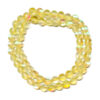 Synthetic Moonstone 6mm Frosted Yellow 241677