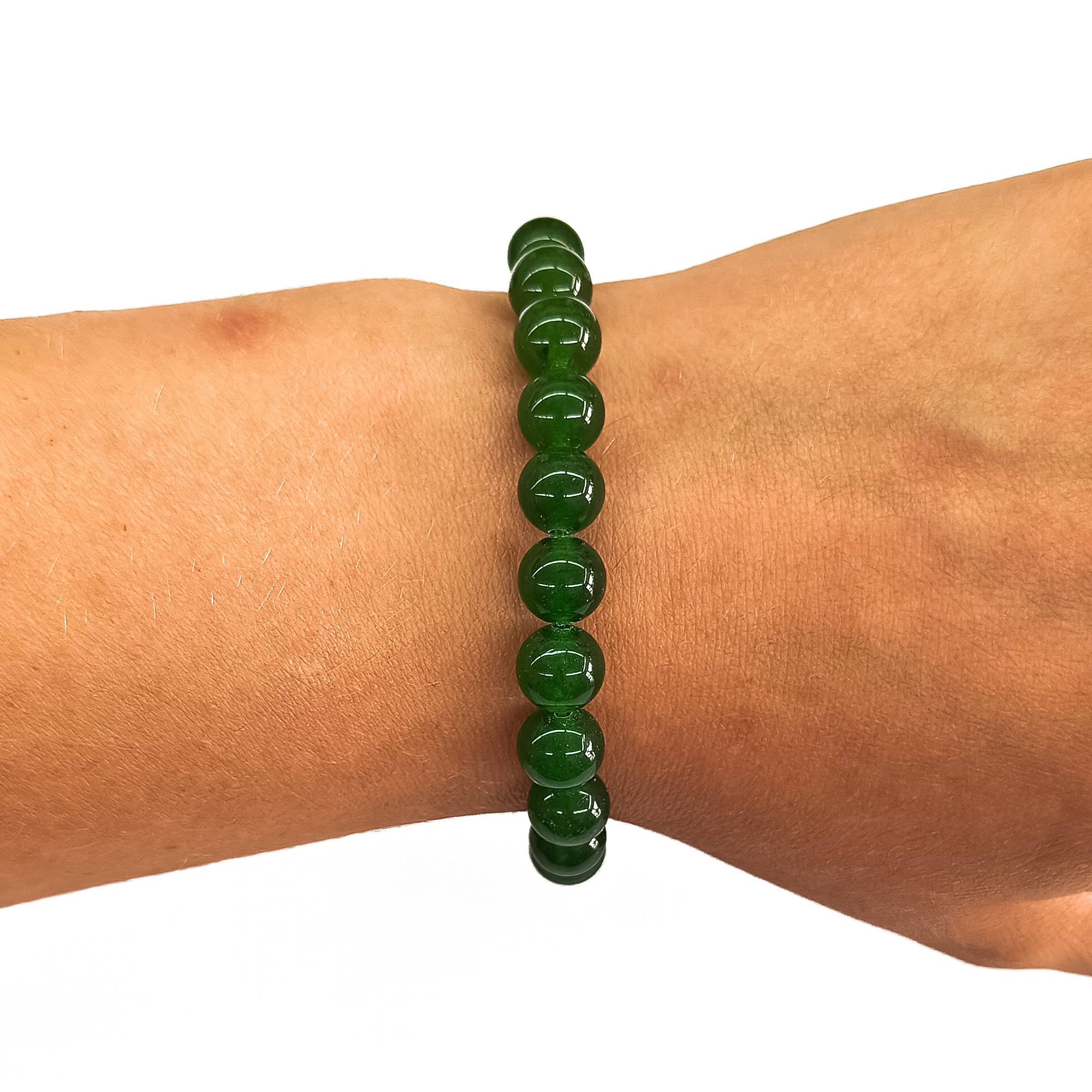 Taiwan Jade 8mm Bracelet 70636 2
