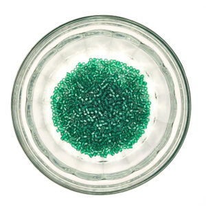 Transparent Matte Kelly Green Delica Seed Beads Size 11