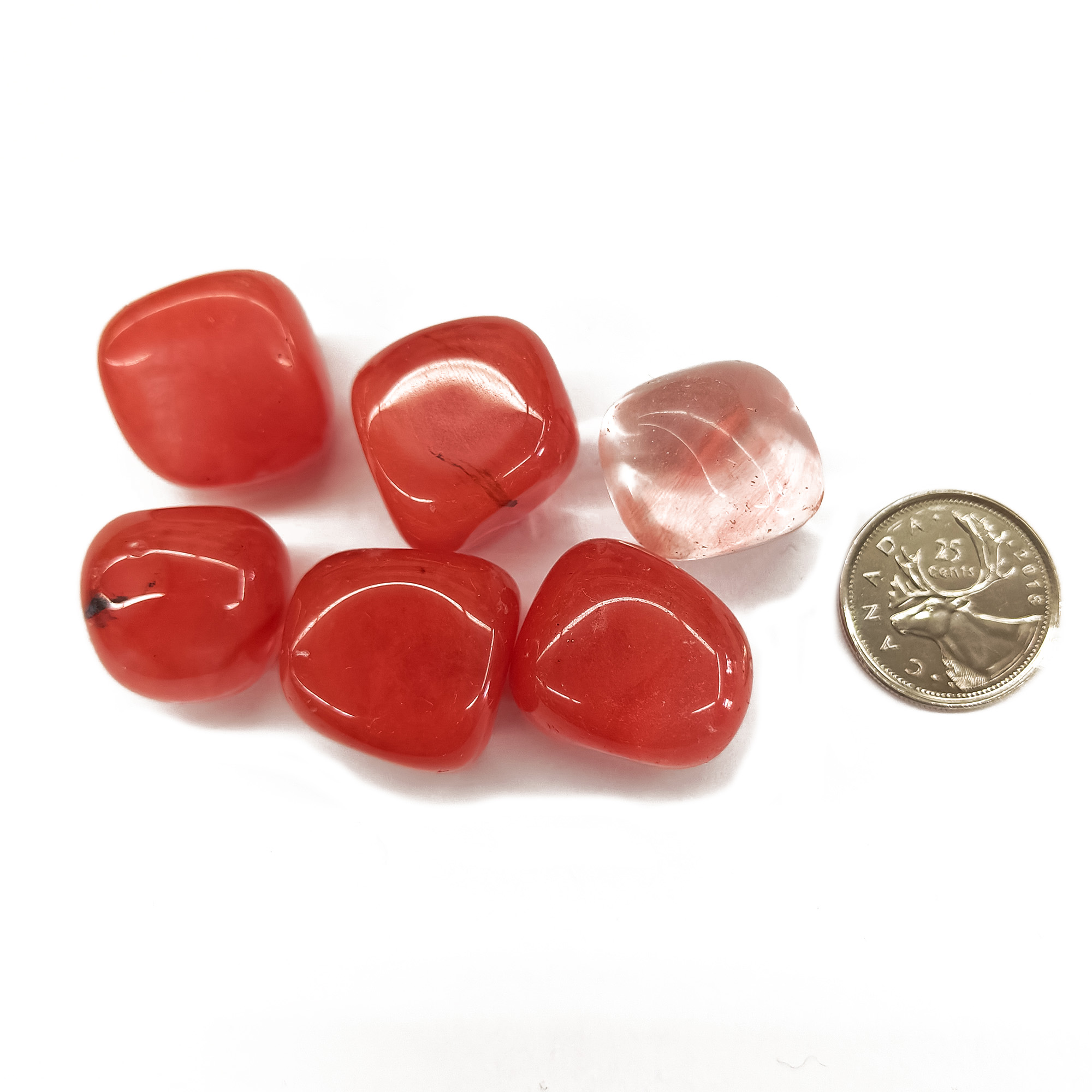 Tumbled Cherry Quartz 2