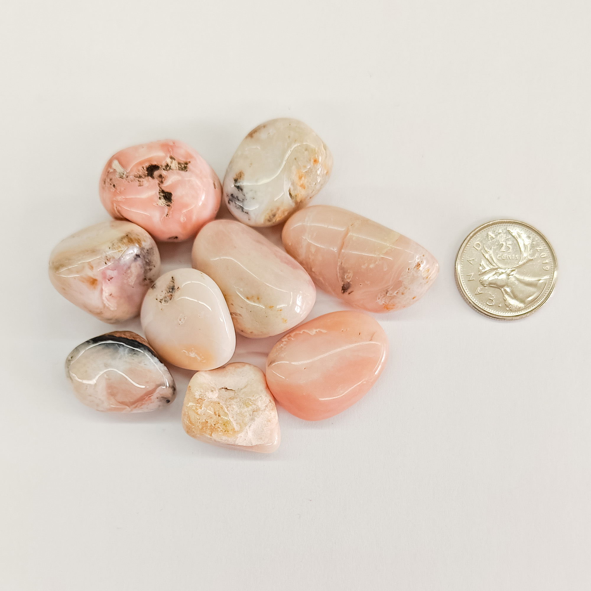 Tumbled Mangano Calcite Size Photo